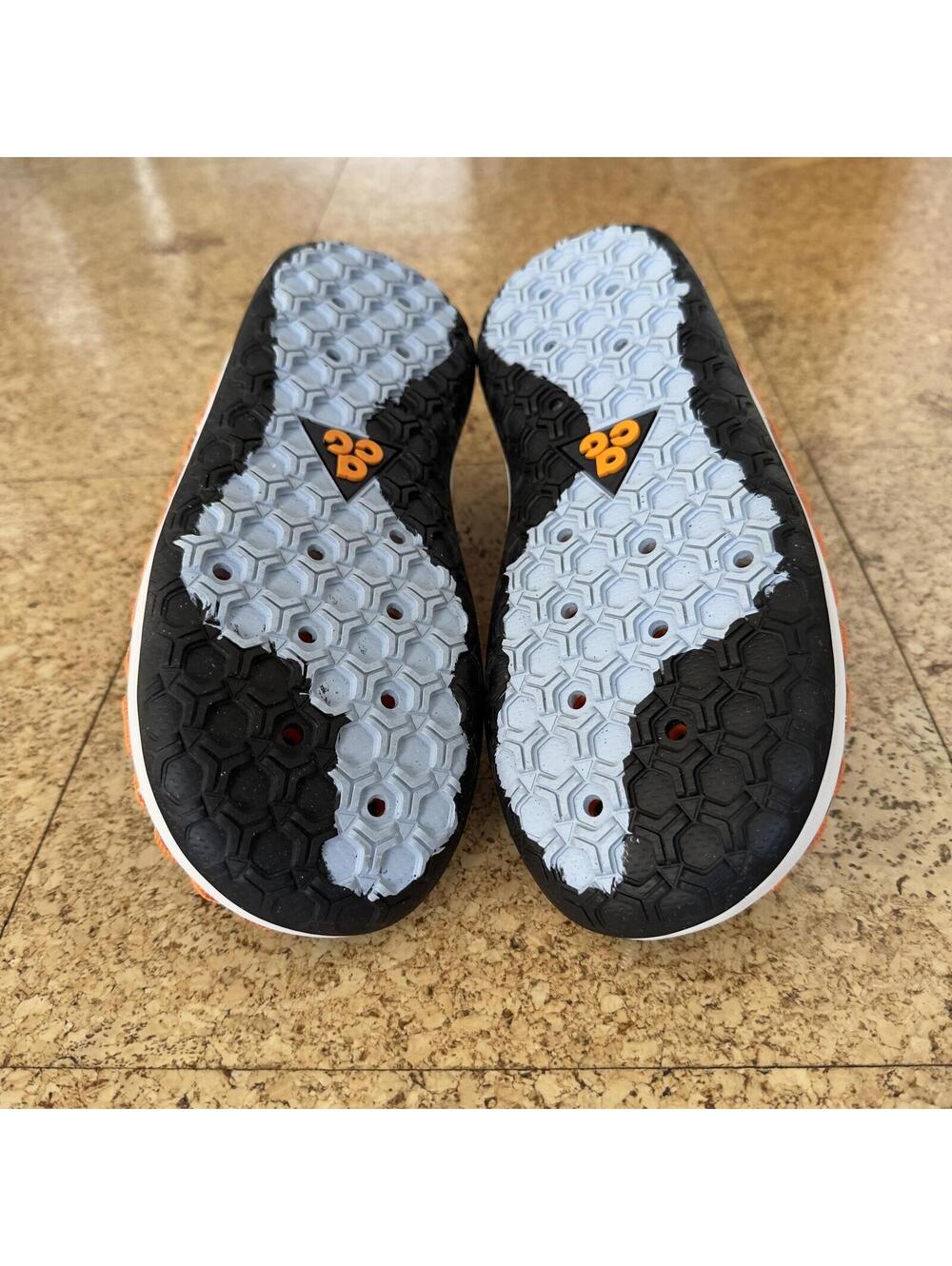 Nike ACG Watercat+ US Men's 9 Mandarin/Gridiron Amphibious Trail Shoes: See Note - Picture 14 of 16